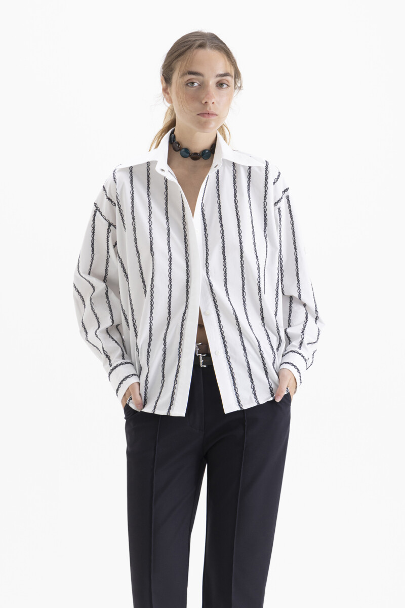 CAMISA ROMANTIC Blanco