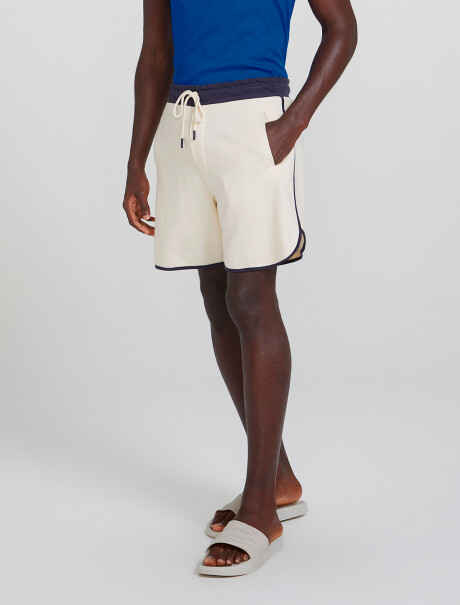 SHORT MASCULINO CON BOLSILLOS BEIGE