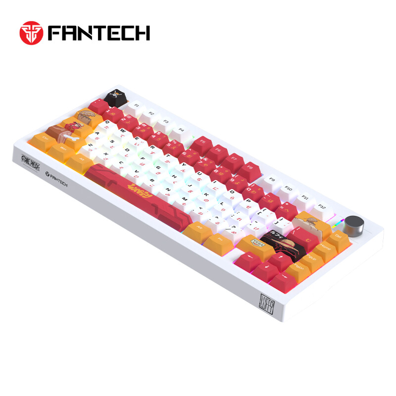 Teclado Gamer Fantech MK921 Luffy One Piece Switch Brown Teclado Gamer Fantech MK921 Luffy One Piece Switch Brown