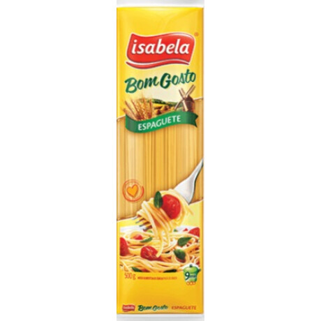 FIDEOS SEMOLADOS ISABELA 400G SPAGHETI FIDEOS SEMOLADOS ISABELA 400G SPAGHETI