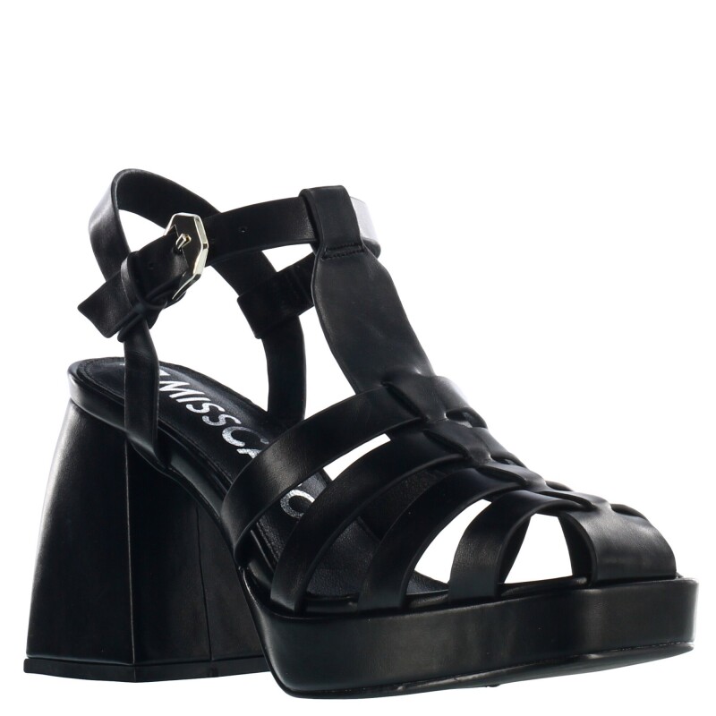 Sandalias de Mujer Miss Carol RETRO Negro