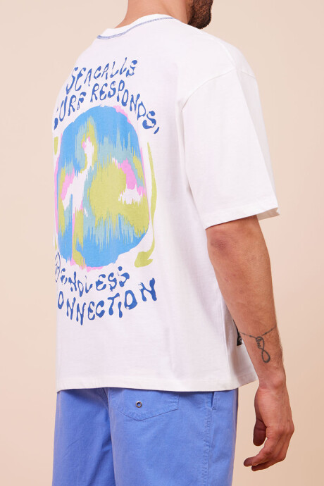 T-SHIRT BURGOS RUSTY Blanco