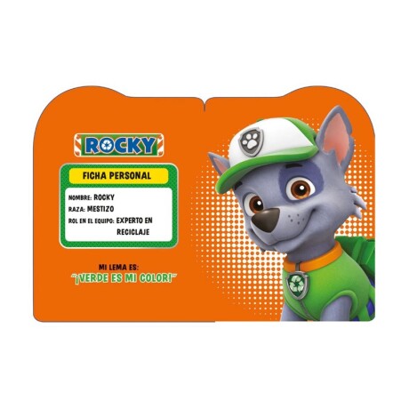 Libro Queridos Personajes Paw Patrol Rocky 001