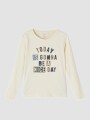 Camiseta Estampada Manga Larga WHITECAP GRAY