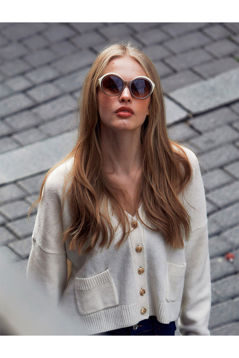 Lentes Tiwi Melvile Bicolor Shiny Coconut/rubber Havana