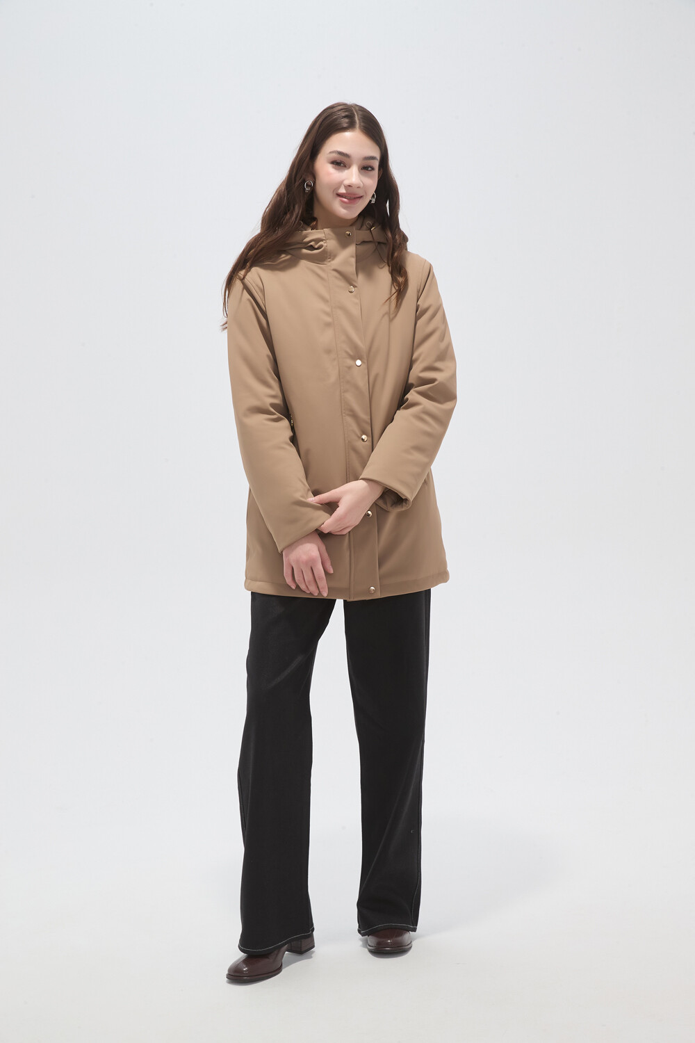 Campera Karipe Beige Oscuro