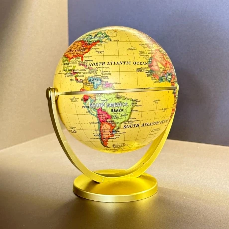 Globo Terráqueo Decorativo Ø 10cm x Alto 15cm Globo Terráqueo Decorativo Ø 10cm x Alto 15cm