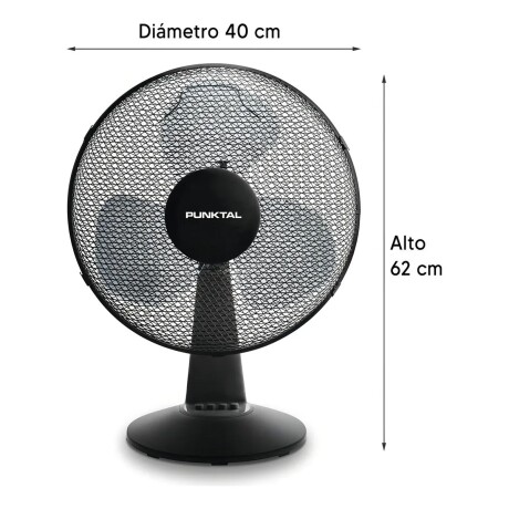 Ventilador de Mesa Punktal PK-4040 Vt 40CM 001