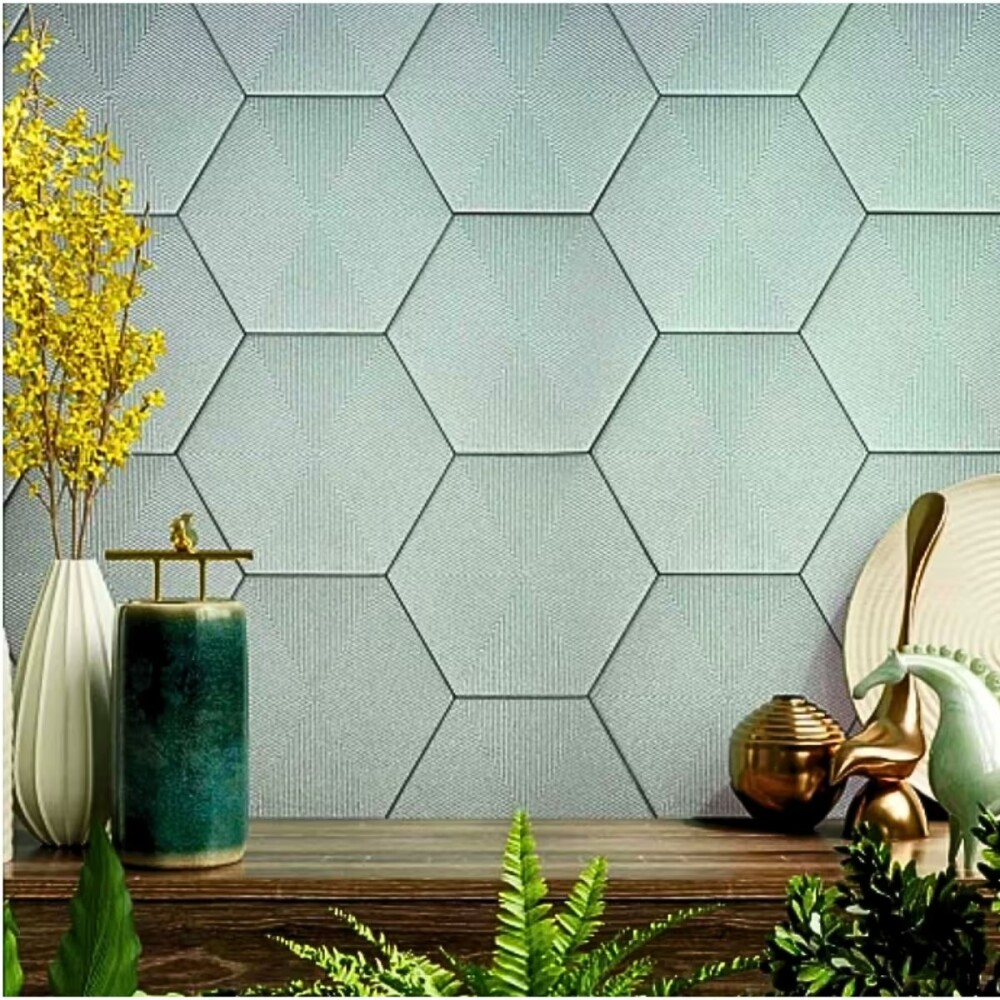 Cerámica para pared Connect Green Hexagonal Mate Cerámica Para Pared Connect Green Hexagonal Mate