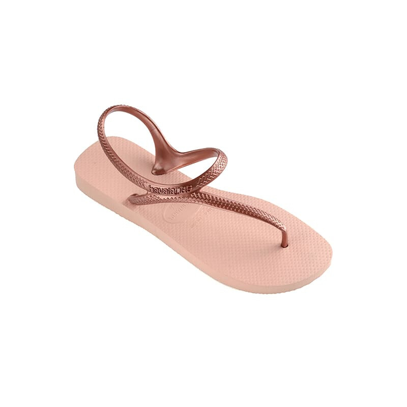 Ojota Havaiana de Dama Flash Urban Rosado Oro