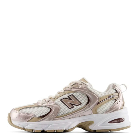 Championes Unisex New Balance 530 Rosado Metalizado - Beige