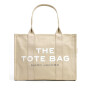 Marc jacobs - Bolso de lona, The Large Tote Bag Beige