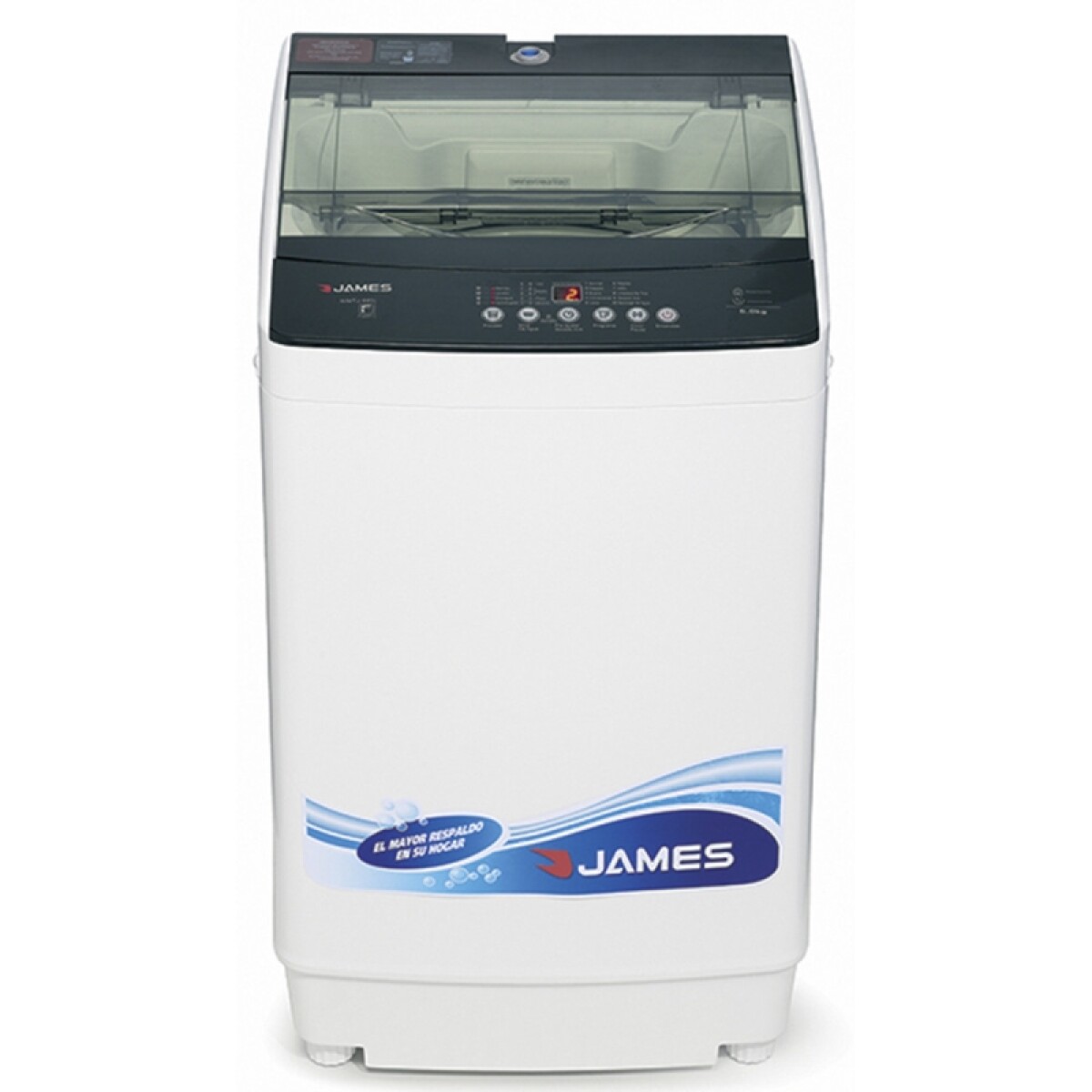 Lavarropas James Wmt 680 6kg Carga Superior 
