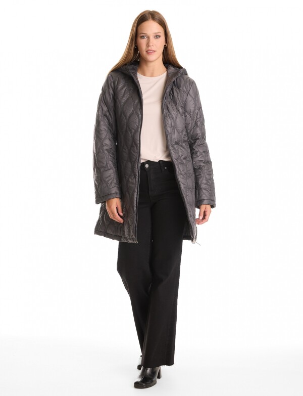 Campera Matelassé Wave GRIS