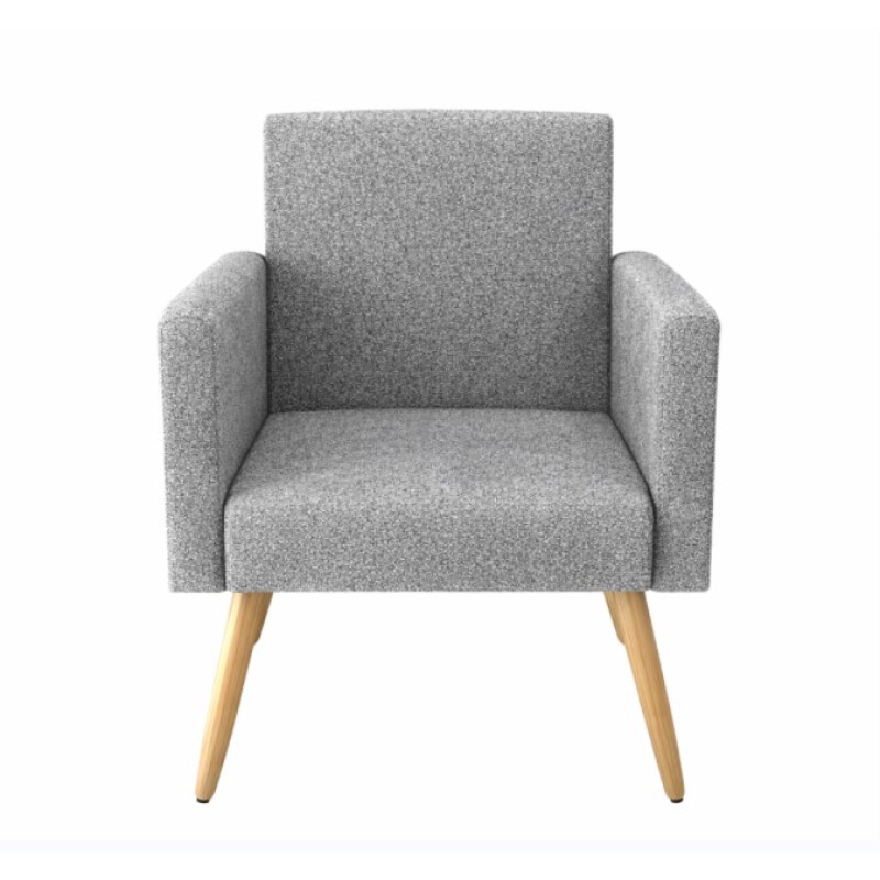 Conjunto Decorativo DALLAS 2 Poltronas + Puff color BOUCLE GRIS CINZA Conjunto Decorativo DALLAS 2 Poltronas + Puff color BOUCLE GRIS CINZA