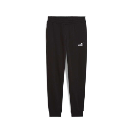 Pantalón Largo Ess Small No. 1 Logo Sweatpants Felpa Chupín de Mujer Negro