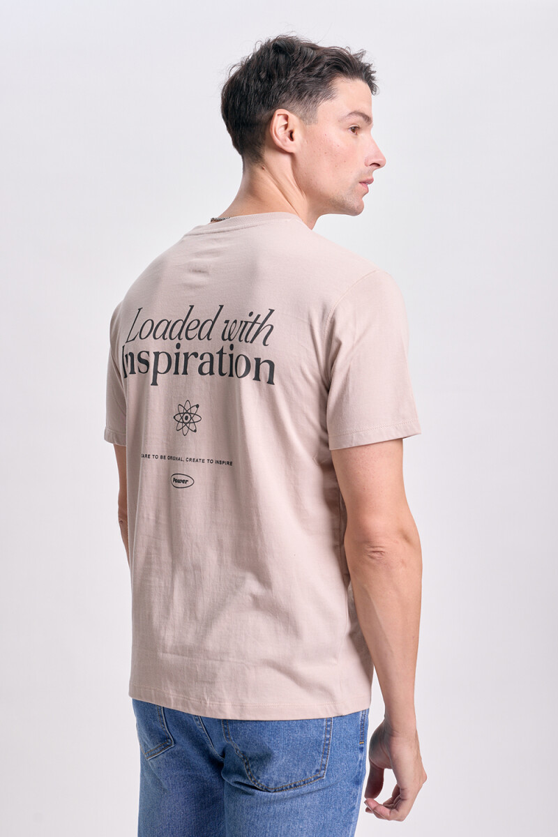 Remera lavada dragón Gris Claro