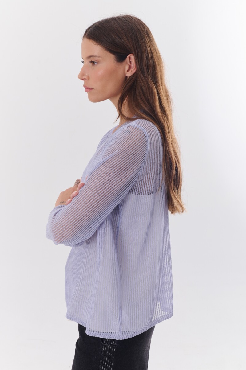 SWEATER JAZZ CELESTE