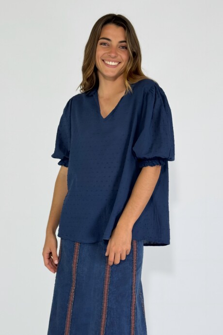 BLUSA VOMERO Azul