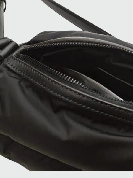 Moncler -Cartera cilindrica de Nylon, Keoni Negro