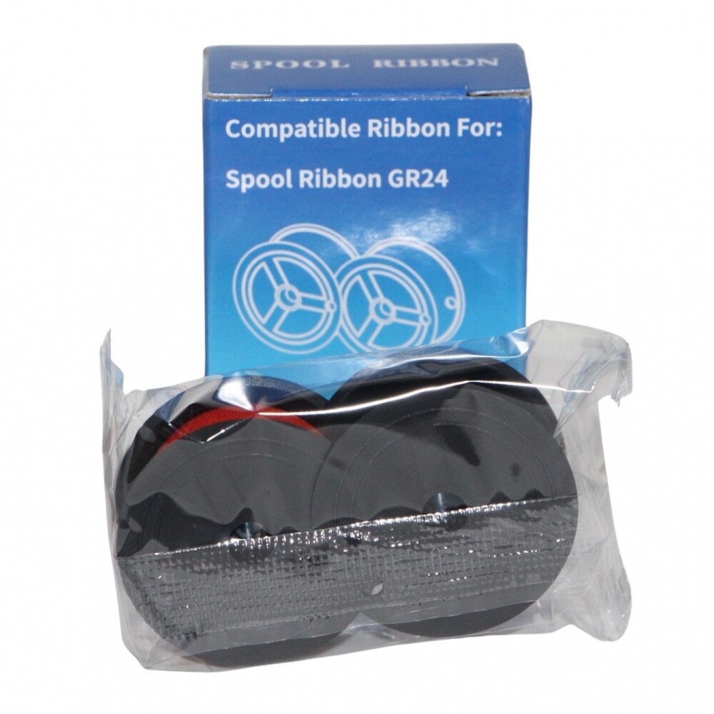 CINTA MAQUINA ELECTRONICA COLORES NEGRO Y ROJO CINTA MAQUINA ELECTRONICA COLORES NEGRO Y ROJO