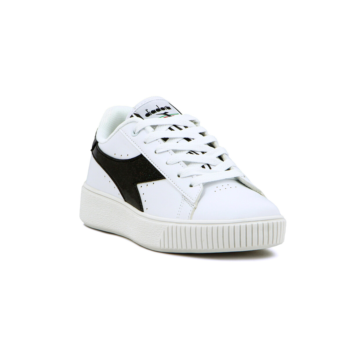 Championes Mujer Diadora Set Ii - Negro-animal Print 