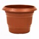 Maceta redonda 600 ml MARRON