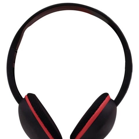 Auricular Cableado Vincha Stereo Goldtech Microfono Jack Color Negro