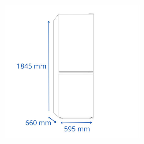 REFRIGERADOR JAMES RJ 402 463-L GRIS INV DARK INOX