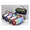 Parlante Ak205 Con Luces Y Bluetooth AZUL