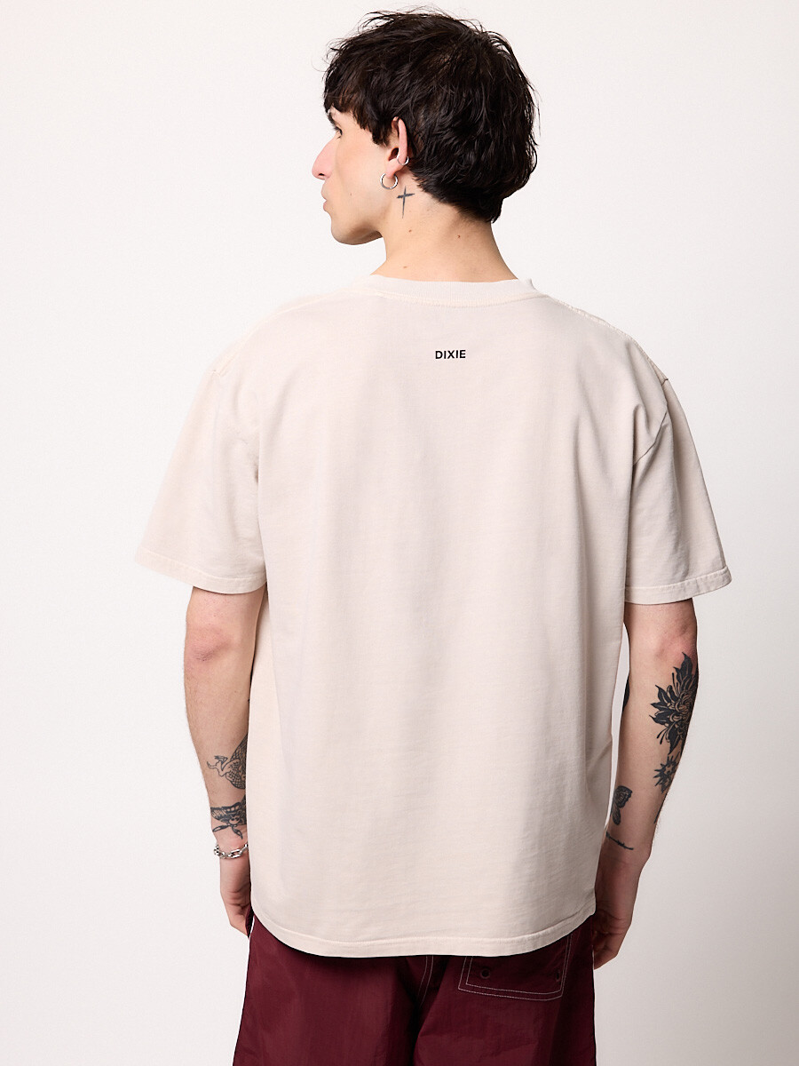 T-SHIRT M/C GURRO DIXIE Gris Claro