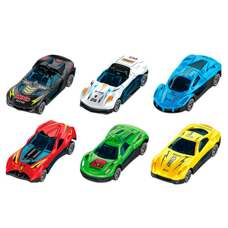 Set Pista De Autitos Metal X6 Loop Lanzador Estuche Set Pista De Autitos Metal X6 Loop Lanzador Estuche