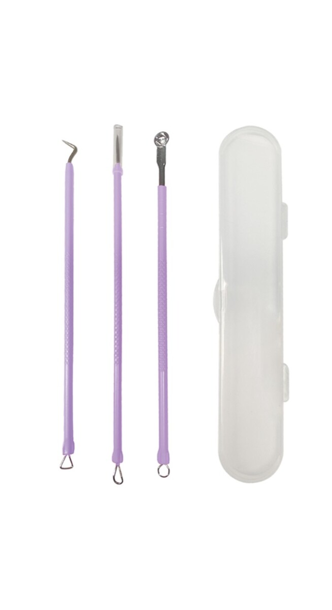 Set extractor acné - violeta 