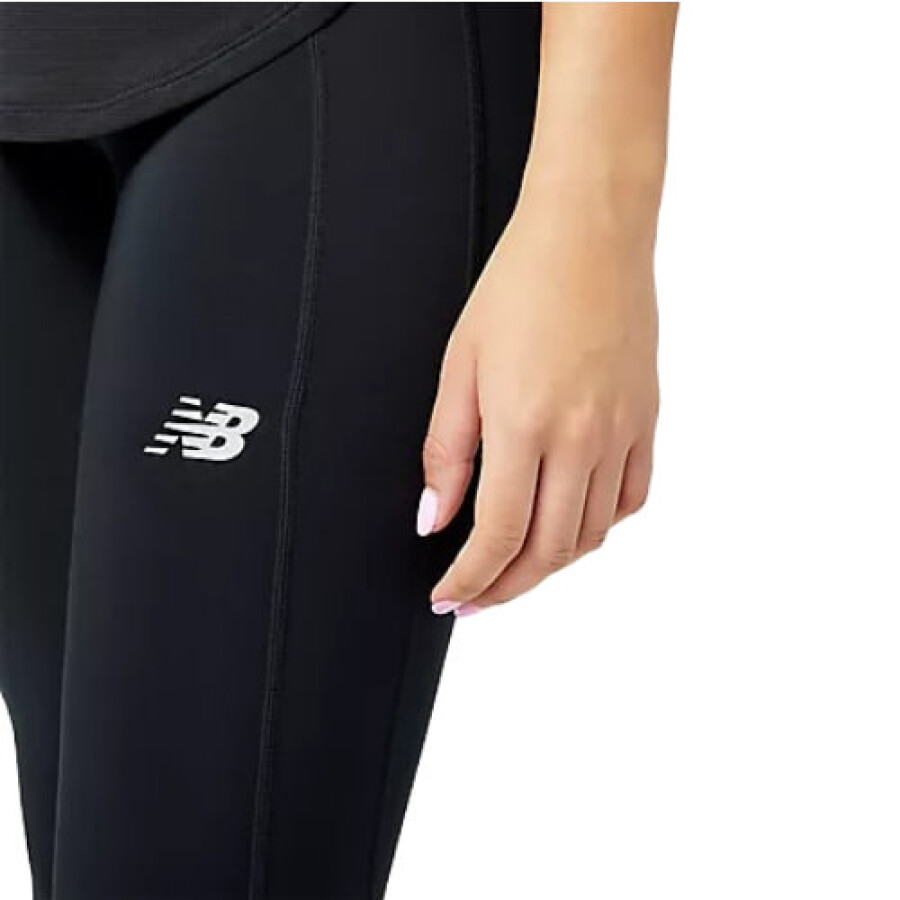 Calza de Mujer New Balance Accelerate Tight Negro