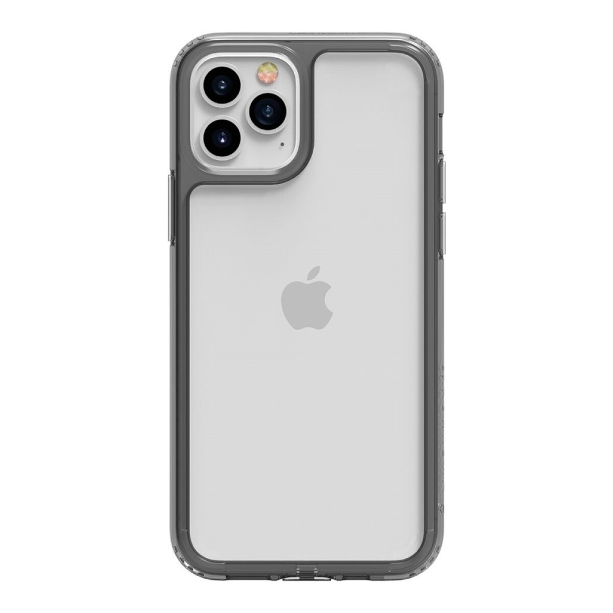 FUNDA PATCHWORKS SOLID IPHONE 12 PRO MAX CLEAR/BLACK 