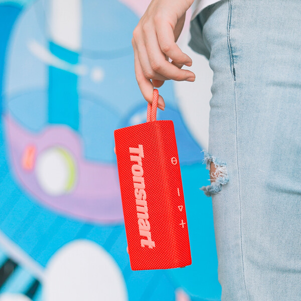 Parlante exterior portátil Tronsmart Trip color rojo Parlante Exterior Portátil Tronsmart Trip Color Rojo