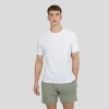 Embroidered Logo Tee - Hombre Navy