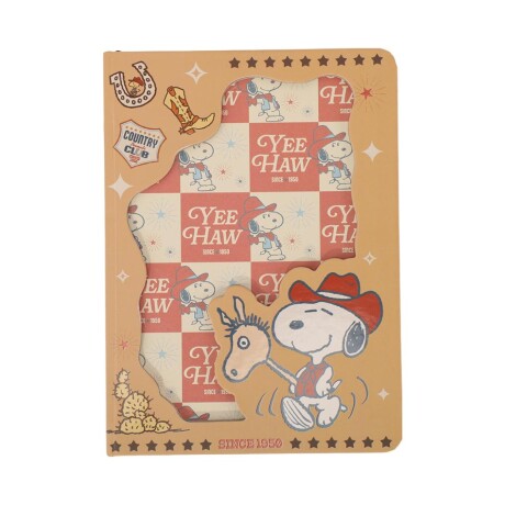 Cuaderno A5 Snoopy cowboy Cuaderno A5 Snoopy cowboy