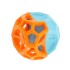 Juguete Pelota Rellenable Perro Con Sonido Resistente Morder Variante Color Naranja