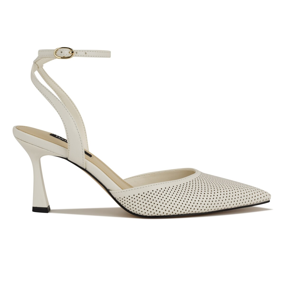 Zapato de Tacón Kelliey3 - White 01 Suede 