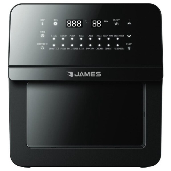 Horno Y Freidora Sin Aceite Multifunción James Fj-af16 16 L FREIDORA JAMES FJ AF 16 3200 OLT