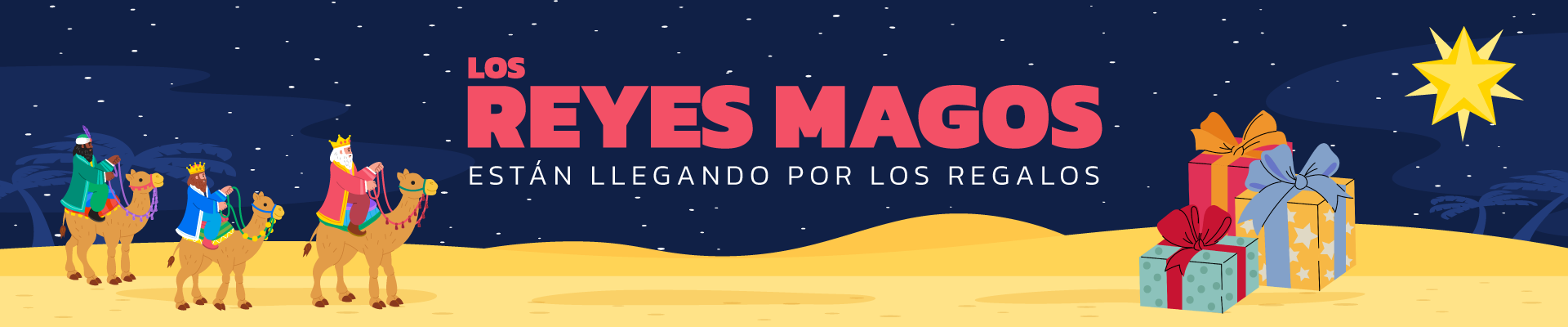 ¡Están llegando los Reyes Magos!