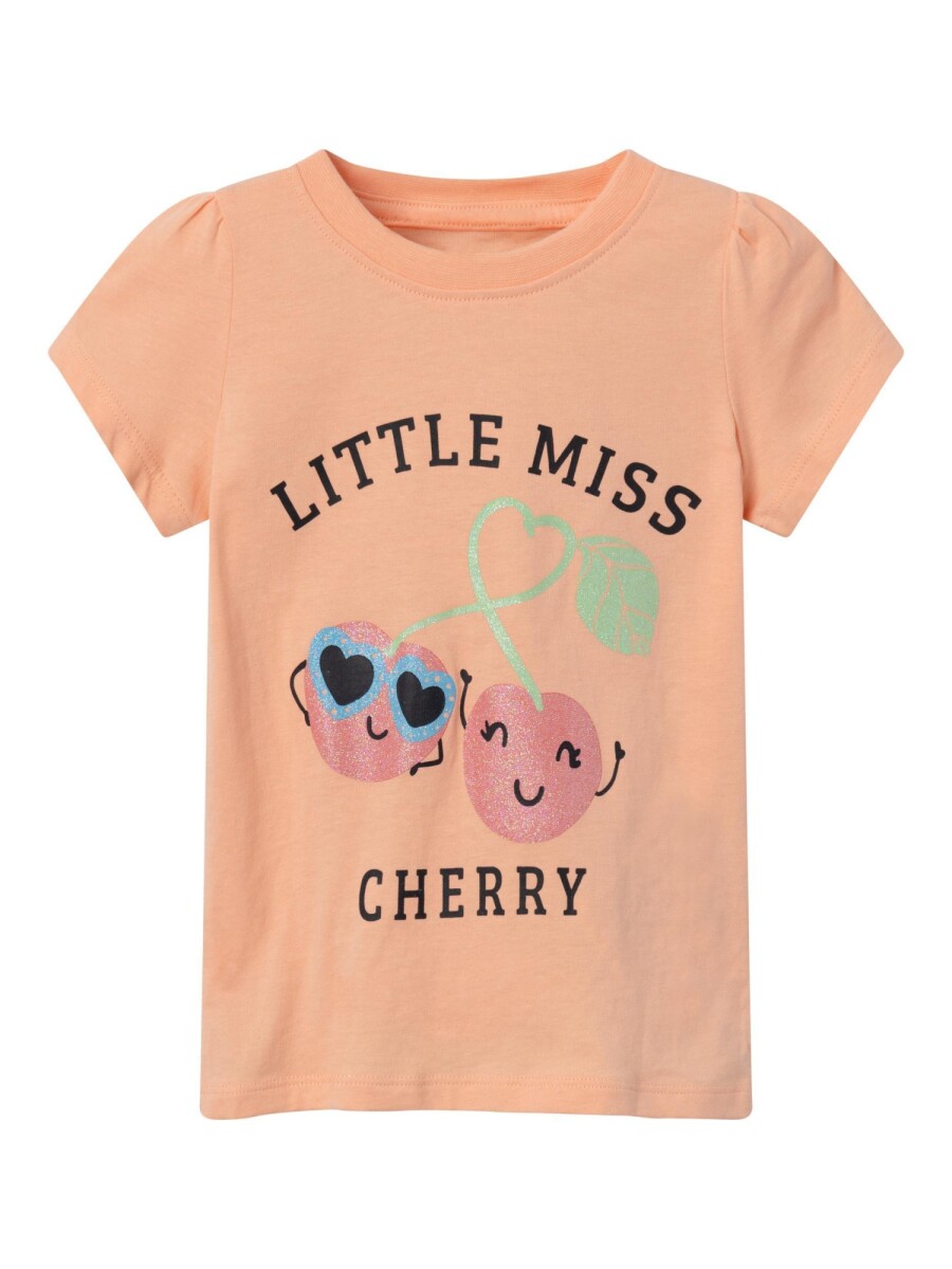 Camiseta Vibeke - Peach Nectar 