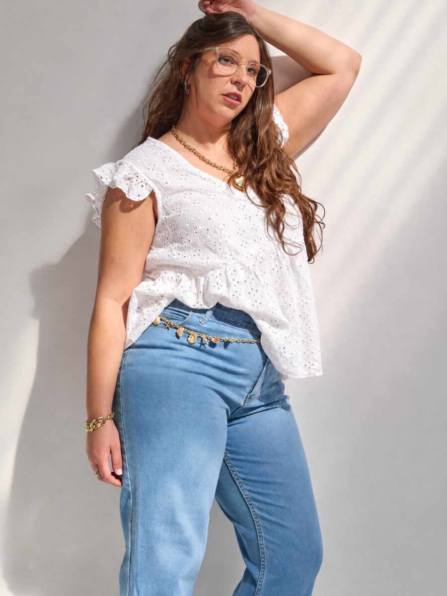 Blusa Alondra Blanco