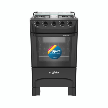 COCINA A GAS ENXUTA CENX27200 Cocina ENXUTA CENX27200NG A Gas Cuatro Hornallas - Negra