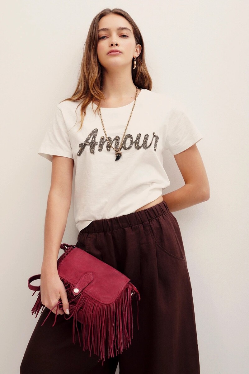 REMERA AMOUR Crudo