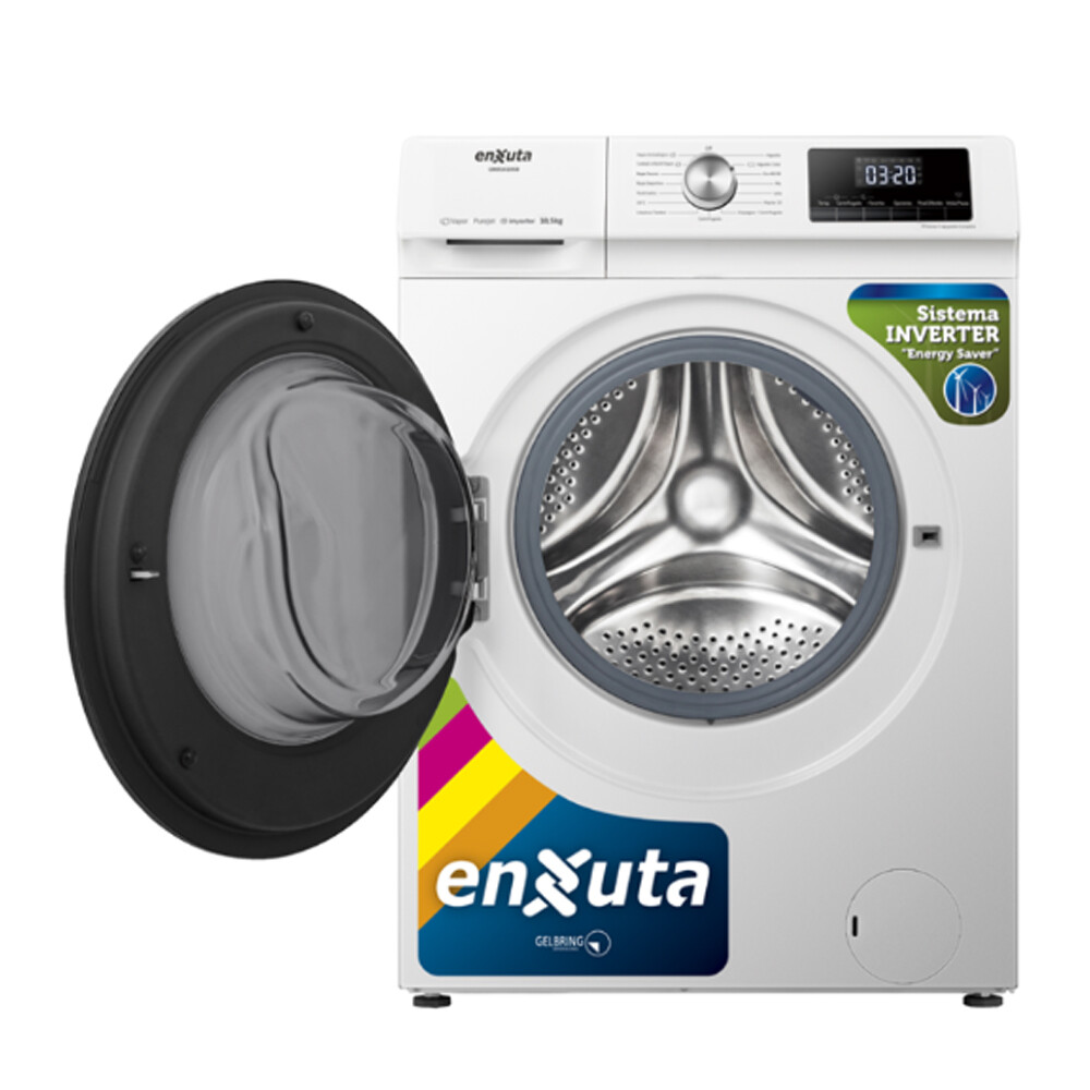 LAVARROPA AUTOMATICO INVERTER CARGA FRONTAL 10,5 KG BLANCO Lavarropa Automatico Inverter Carga Frontal 10,5 Kg Blanco