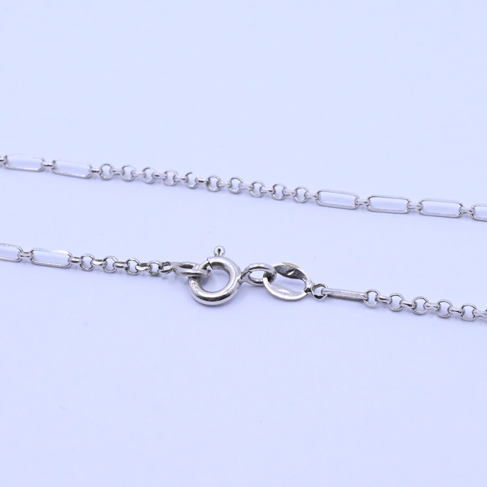 Cadena oro 18k blanco. Cadena oro 18k blanco.