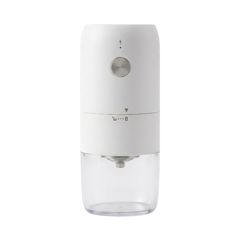 Molinillo café eléctrico recargable muelas cerámicas BLANCO