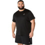 Polo Running Asics Silver SS Top Hombre Performance Black
